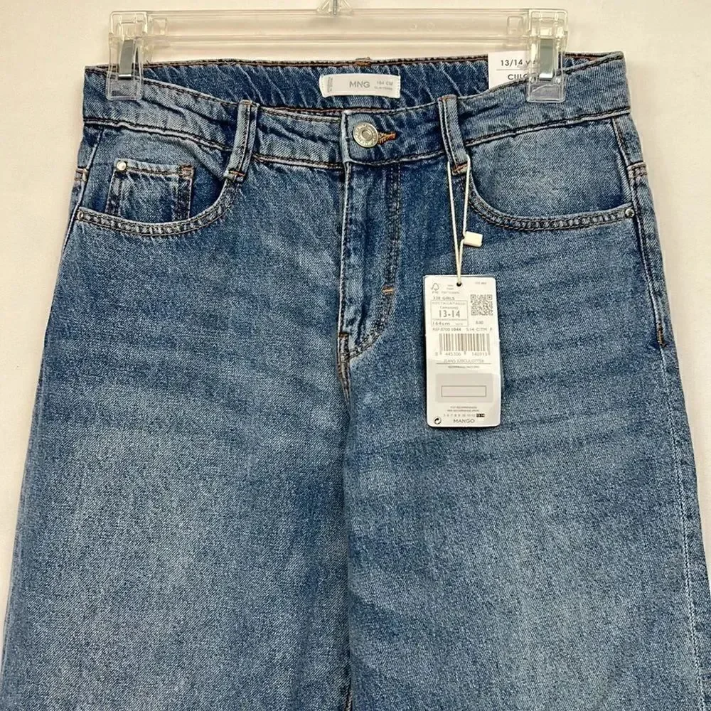 MNG Urban Outfitters Culottes Jeans girls 13/14. NWT
